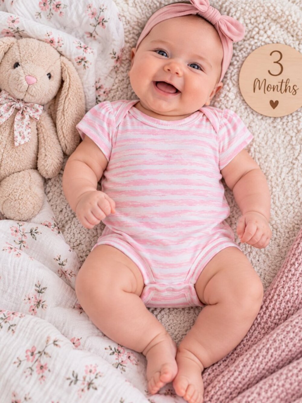 Striped Baby bodysuit